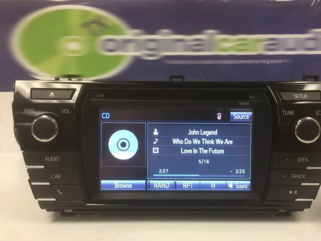 

2014-2016 for TOYOTA COROLLA RADIO STEREO CD PLAYER TOUCH-SCREEN 86140-02050 100149