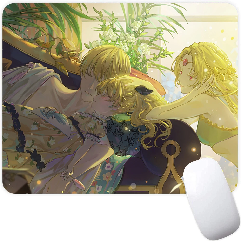 لوحة ماوس ألعاب صغيرة من Who Made Me A Princess، لوحة ماوس كمبيوتر، حصيرة ماوس ألعاب الكمبيوتر مقاس XXL، لوحة مفاتيح للكمبيوتر المحمول، وسادة مكتب #5