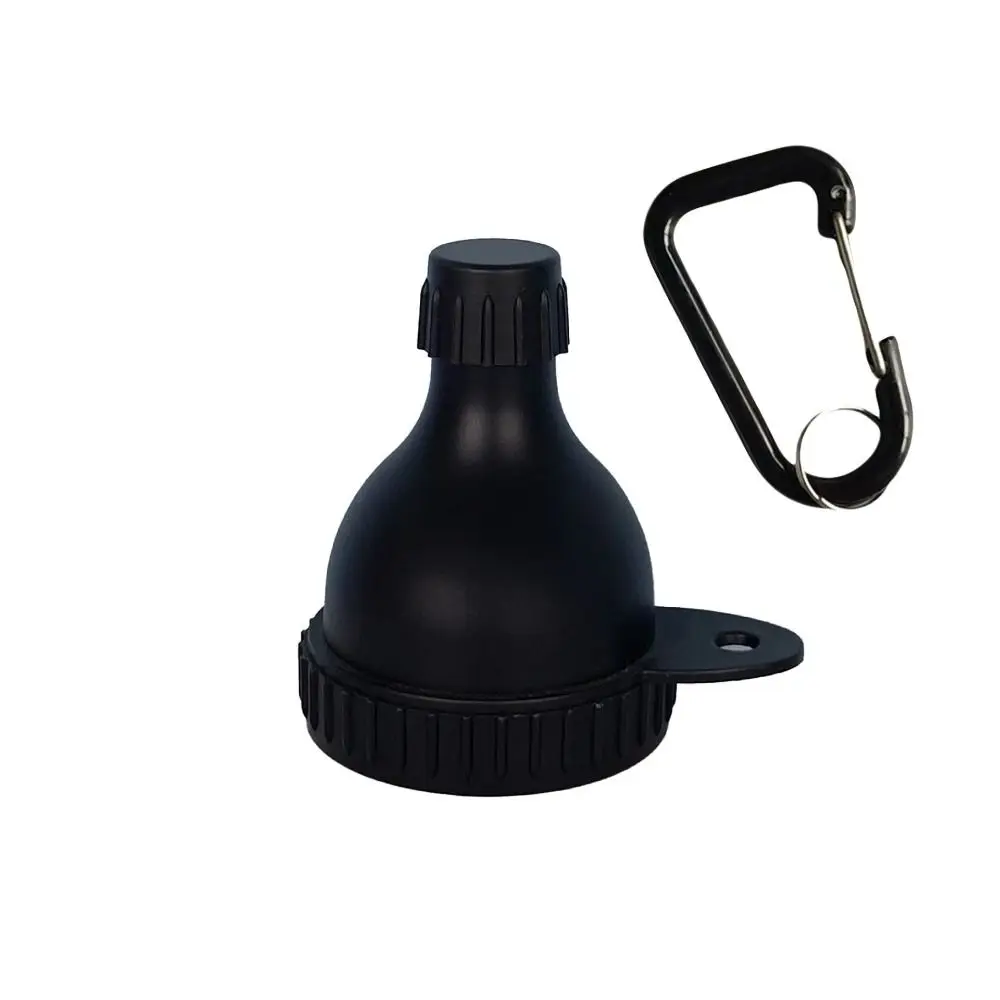 15g/50ml Protein Powder Bottle Leak Proof with Carabiner Protein Powder Container Reinforced Cap Health Funnel Pill Case