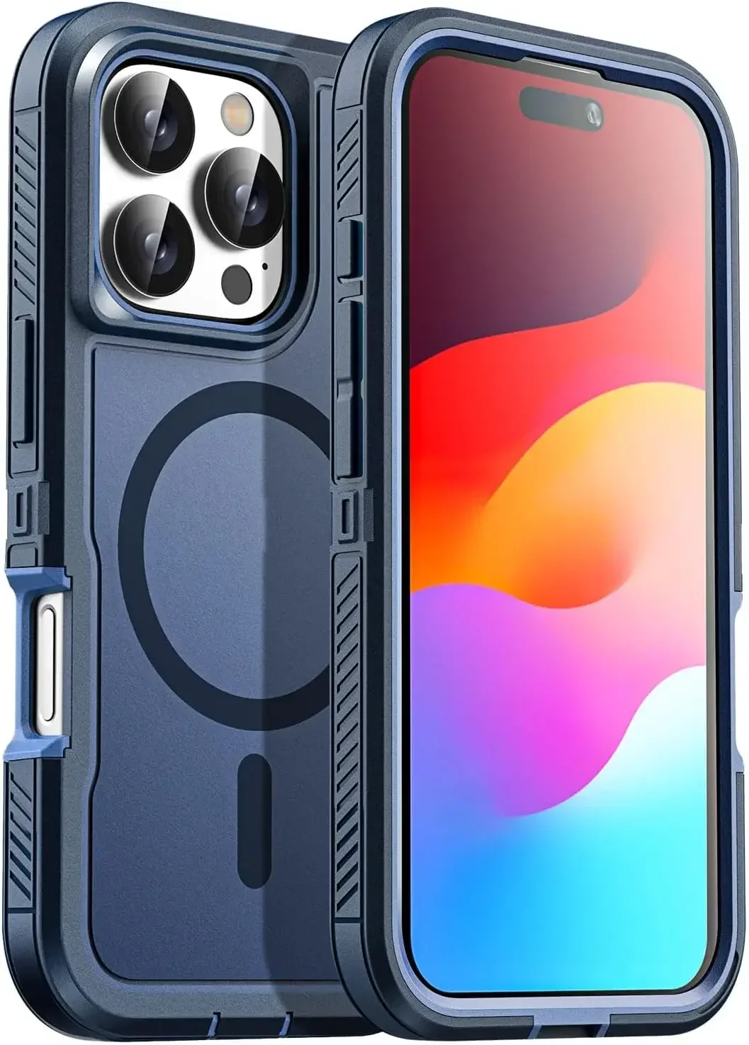 Luxury Ott Magnetic Armor Cases for IPhone 17 16 15 14 Plus 
