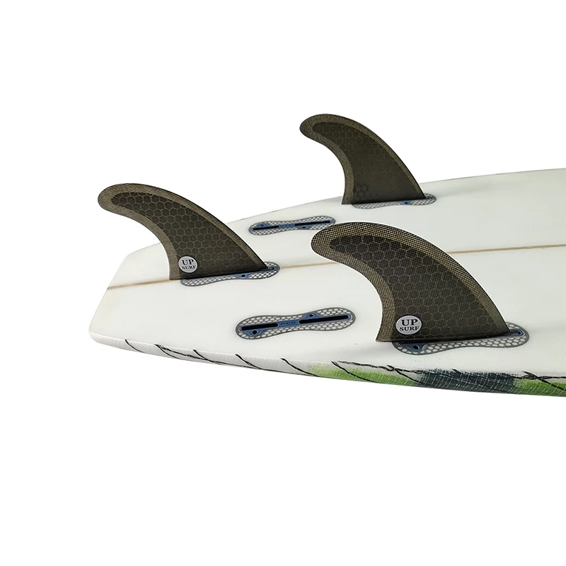 Surfboard Double Tabs 2 Fin Grey Color Size M 3pcs per set Honeycomb Stand Up Paddle Board Double Tabs 2 Sup Board