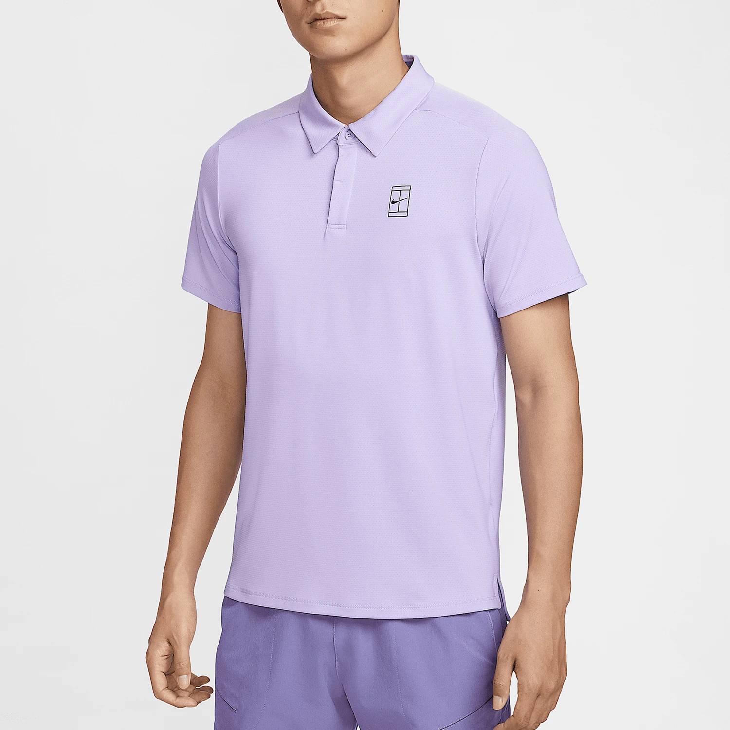 

Nike Authentic Dri FIT Men's Tennis Collar Breathable T-shirt FZ6908-515