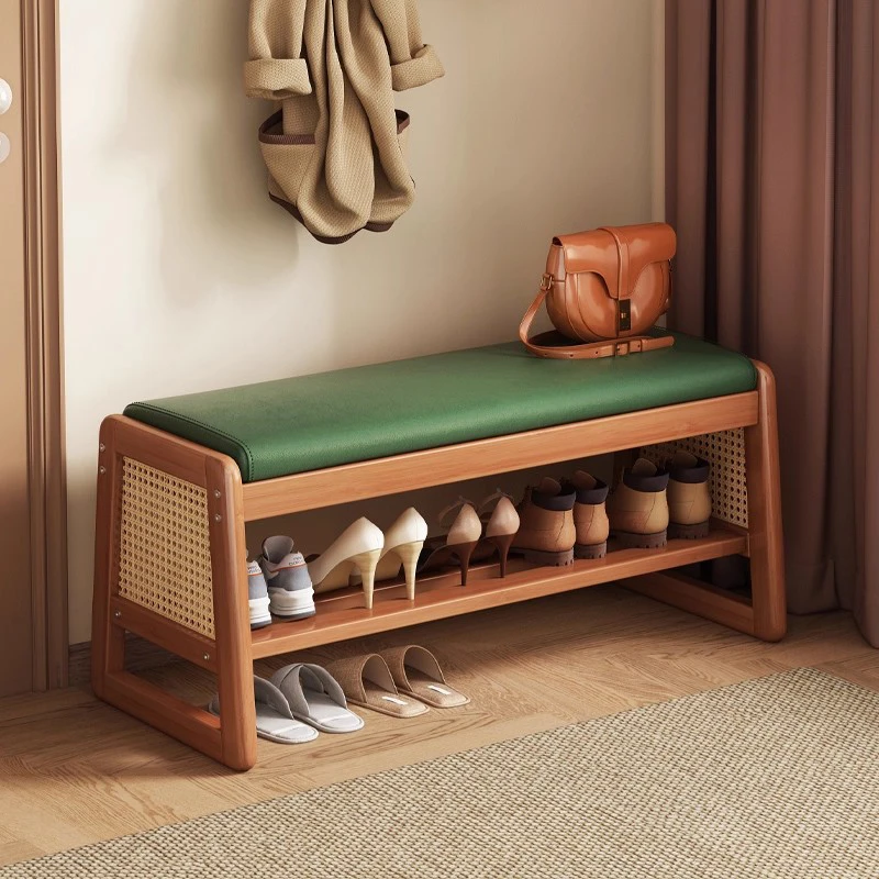 Organizer Storage Shoe Cabinet Box Nordic Bench Luxury Designer Shoe Cabinet Space Saving Show Wooden Zapatero Home Furniture