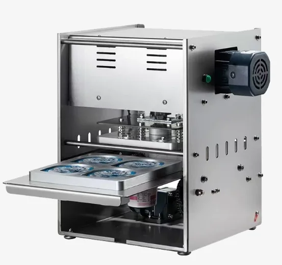Manual 6 Cavity K cup sealing machine Aluminum Foil Nespresso Coffee  Heat Sealing Machine Plastic K Cup Sealer