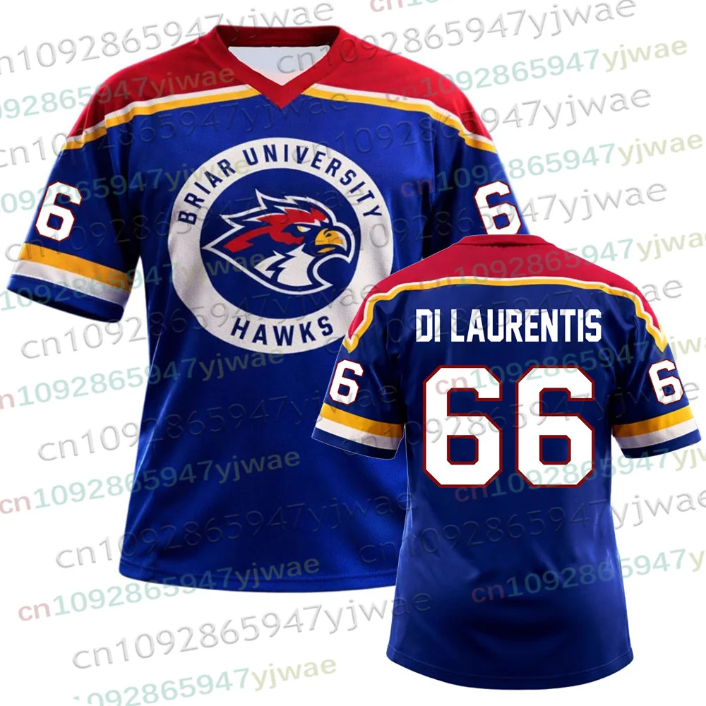 2026 Off Campus Briar University Jersey Graham 44 22 Di Laurentis 66 Tucker46 T-Shirts Women Men's Hockey Jersey Name Tag Tees image 6