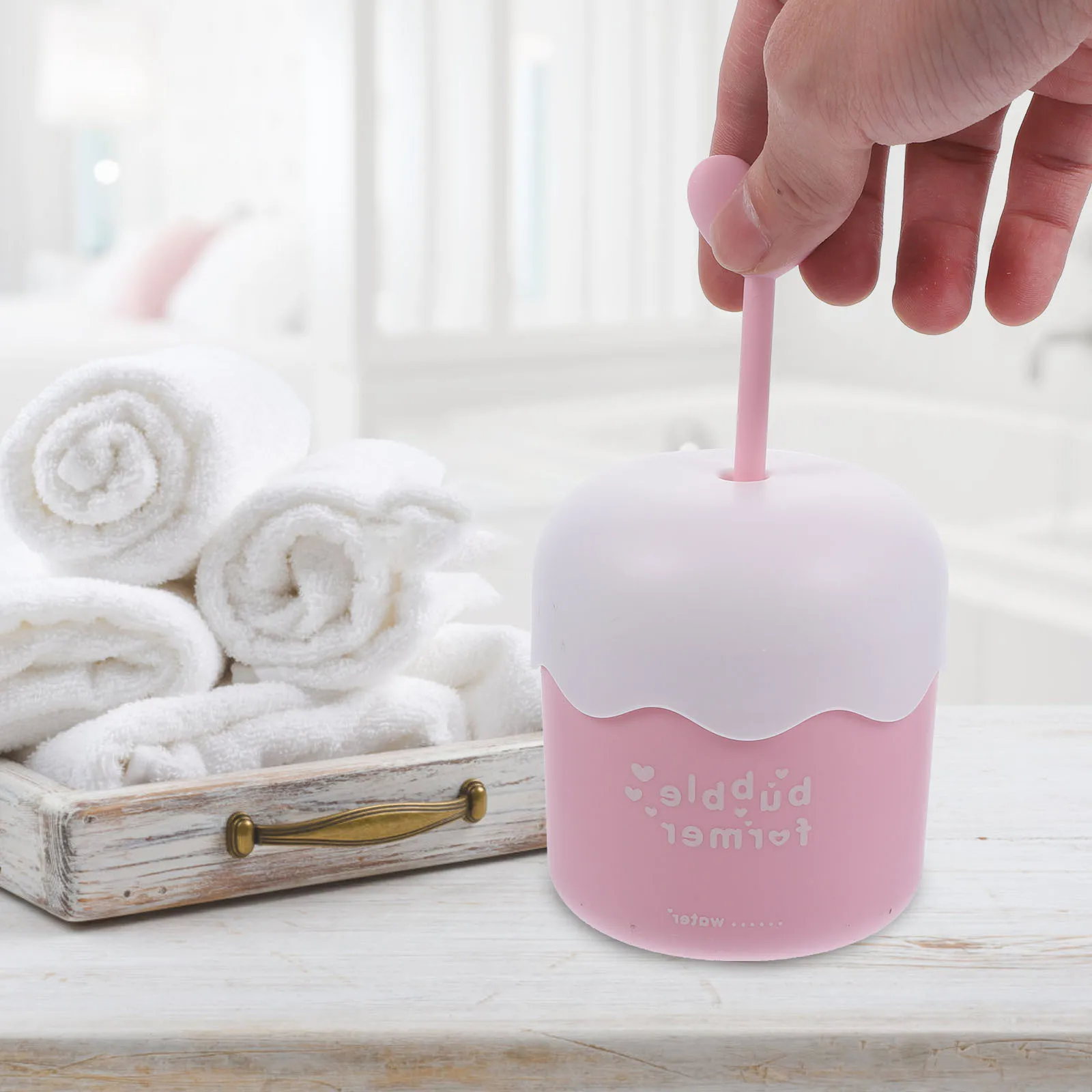 3Pcs Bubble Foamer High Durability Not Easy to Deform Simple Design Easy to Wash Face Wash Accessory Marshmallow Whip Maker