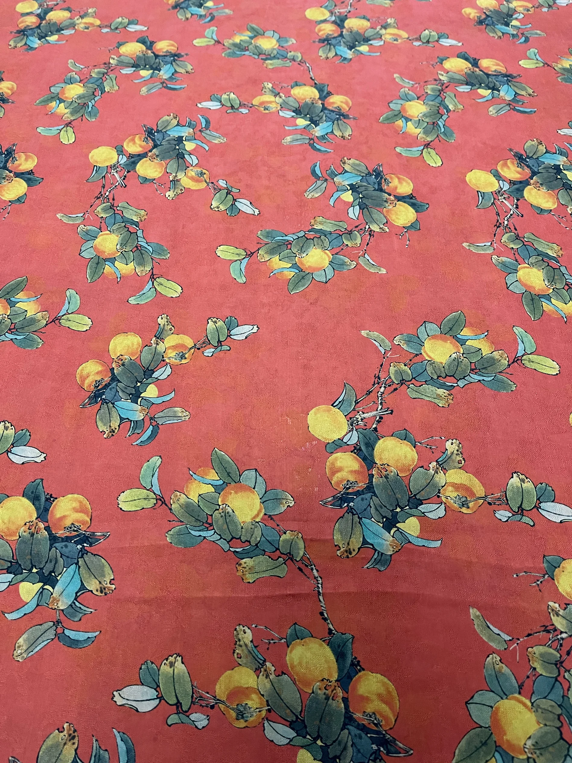 

Высокое качество, двухслойное витое платье с редисом, халат Cheongsam, рубашка, одежда, ткань, высококачественная ткань из натурального шелка