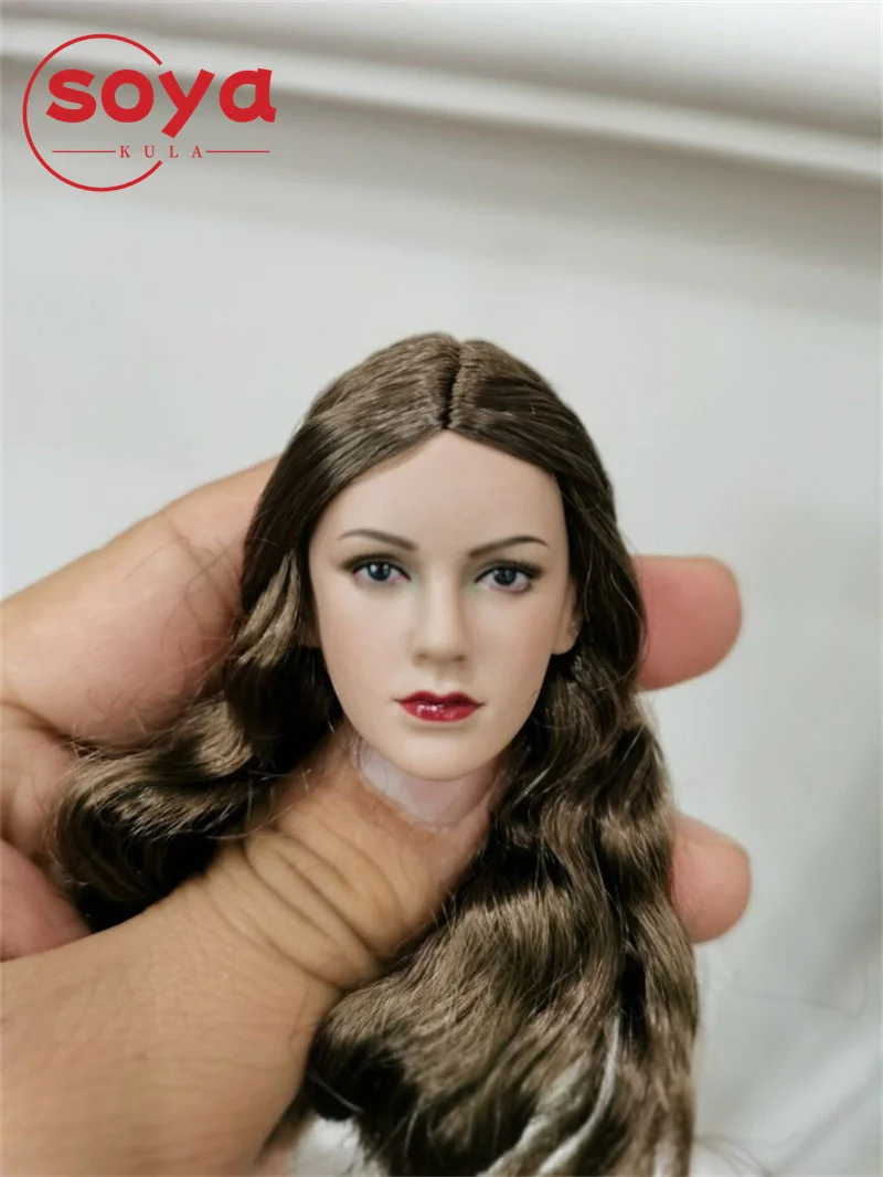 PL2020-165C 1/6 Skala Spartanka Głowa Model Rzeźbiony Pasuje do 12-calowych Figur Żołnierzy Akcji i Lalek