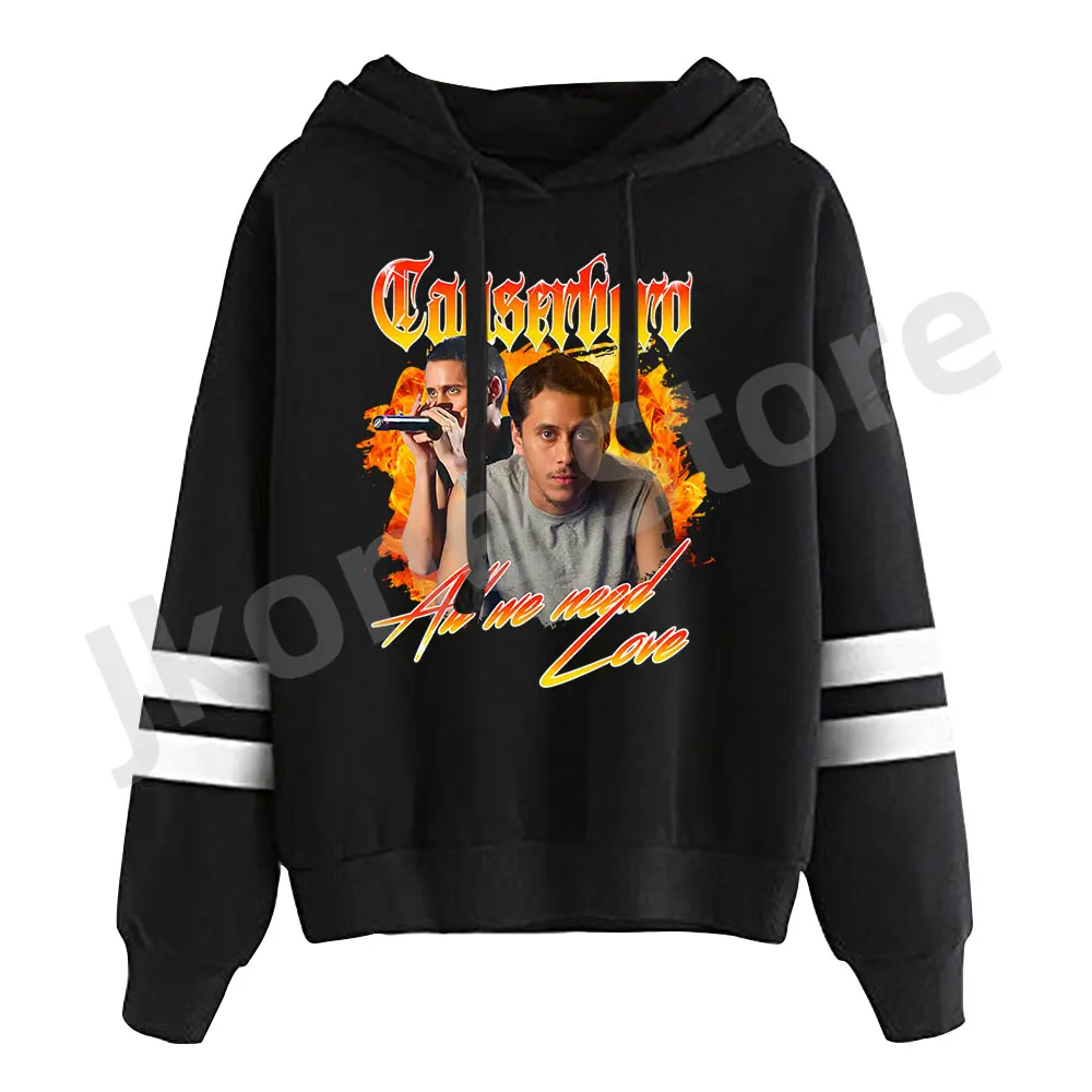 

Canserbero All We Need Is Love Sweatshirts Rapper Logo Merch Long Sleeve Women Men Fashion Casual Pullovers