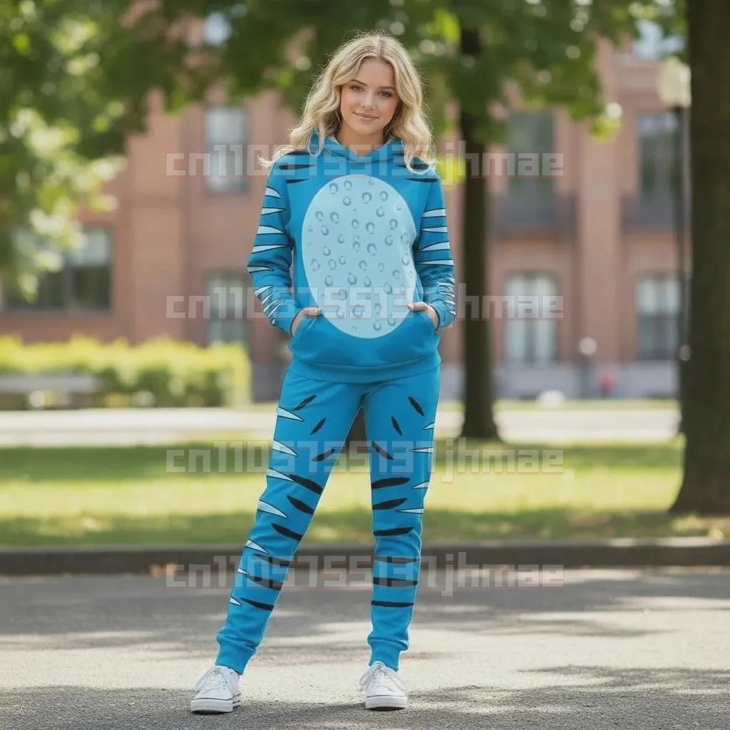 Kpop شيطان هنتر ديربي النمر هوديي للأطفال حفلة الهالوين تأثيري هوديي الخريف الشتاء ملابس الوالدين والطفل غير رسمية #5