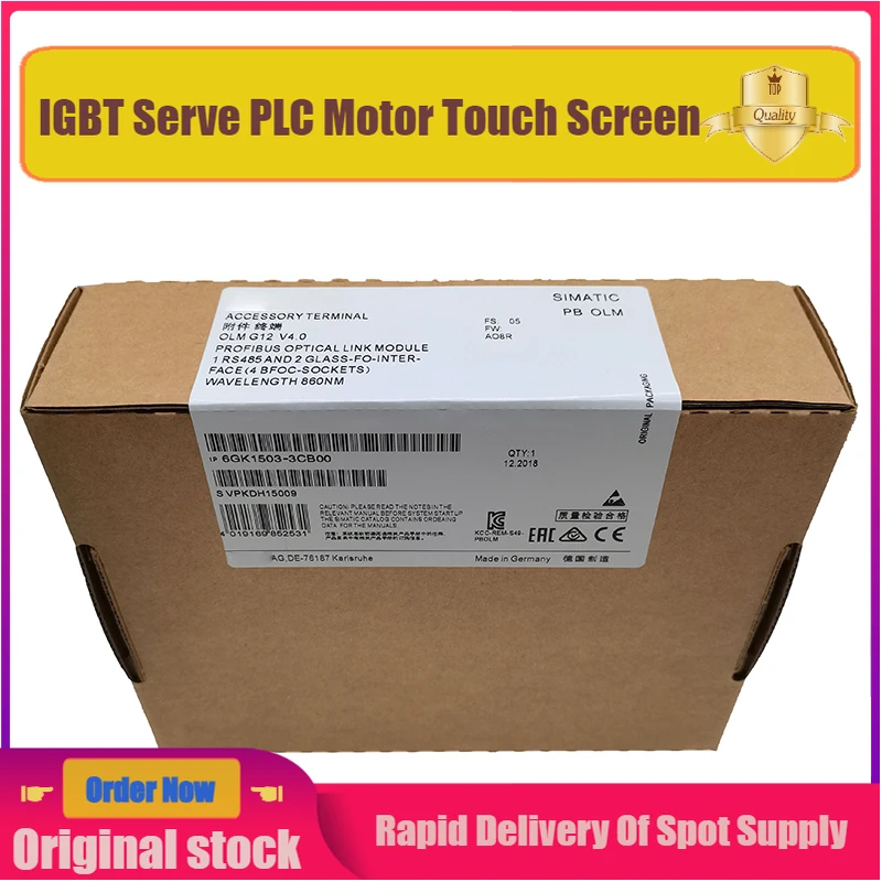

New original 6GK1503-3CB00 V4.0 optical link module with RS-485 6GK15033CB00 spot