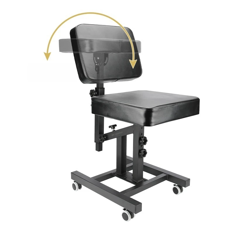 Tattoo Multi-functional Massage Chair Beauty Commercial Modern Move Massage Chair Simple Metal Furniture Piastre MHAMY