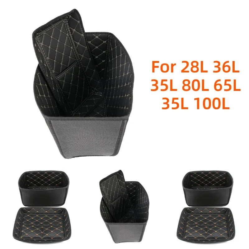 For 28L 36L 35L 80L 65L 35L 100L Aluminum Alloy Trunk Case Liner Luggage Box Inner Container Tail Case PU Leather Lining Bag