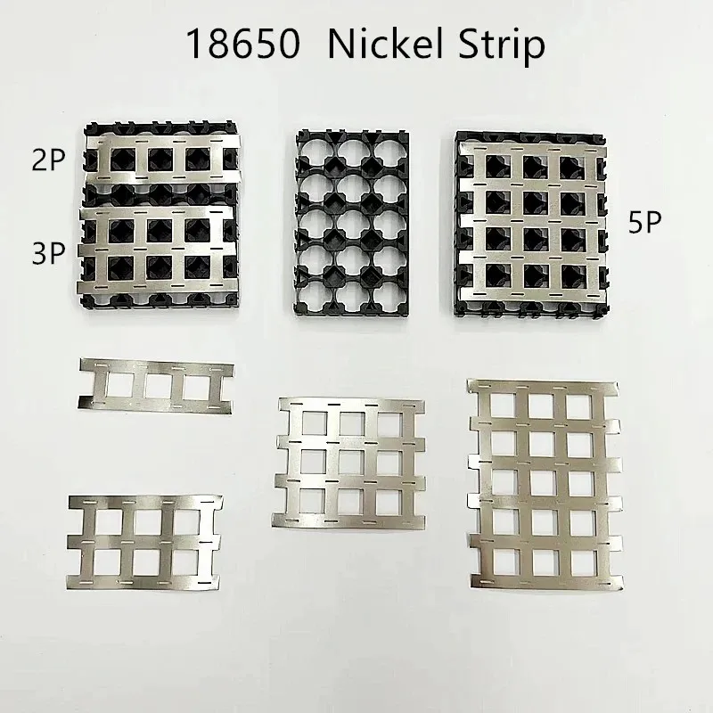 Lithium Battery Nickel Strips For 18650 Battery Pack 2P/3P/4P5P/6P Spot Welding Nickel Belt Connecting Piece