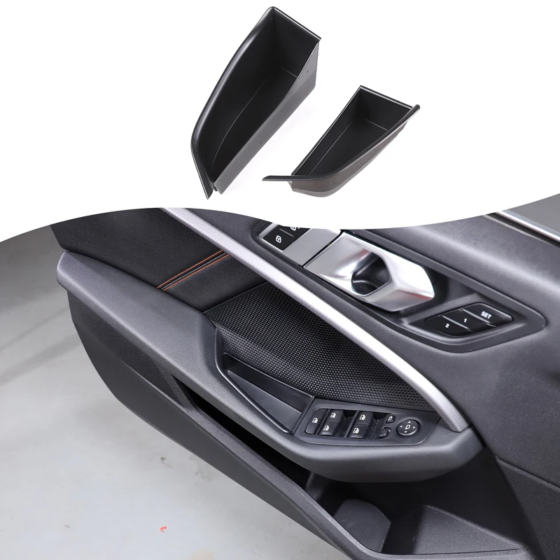 

For BMW 2 Series (four door version)/BMW 1 Series (two door version) 2020+ car front back door handle storage box ABS