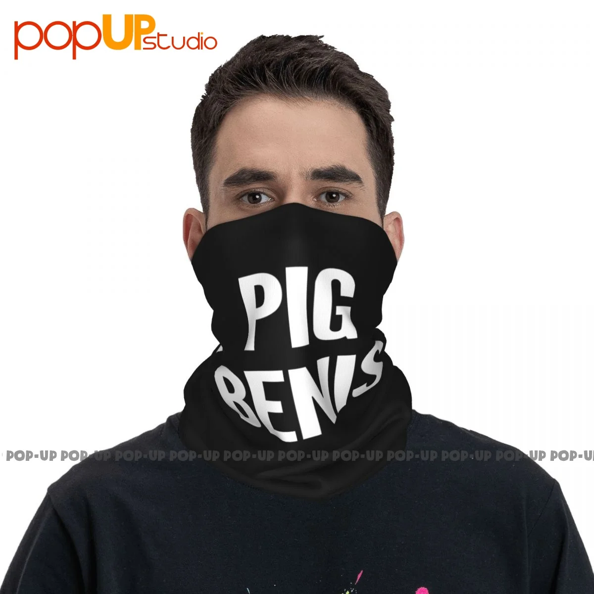 Pig Benis Neck Gaiter Bandana Scarf Face Mask