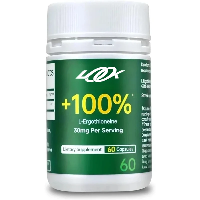 

Organic Pure Lion Mane Mushroom Supplement 20:1 Extract - Advanced Cognitive Support (60 capsules)