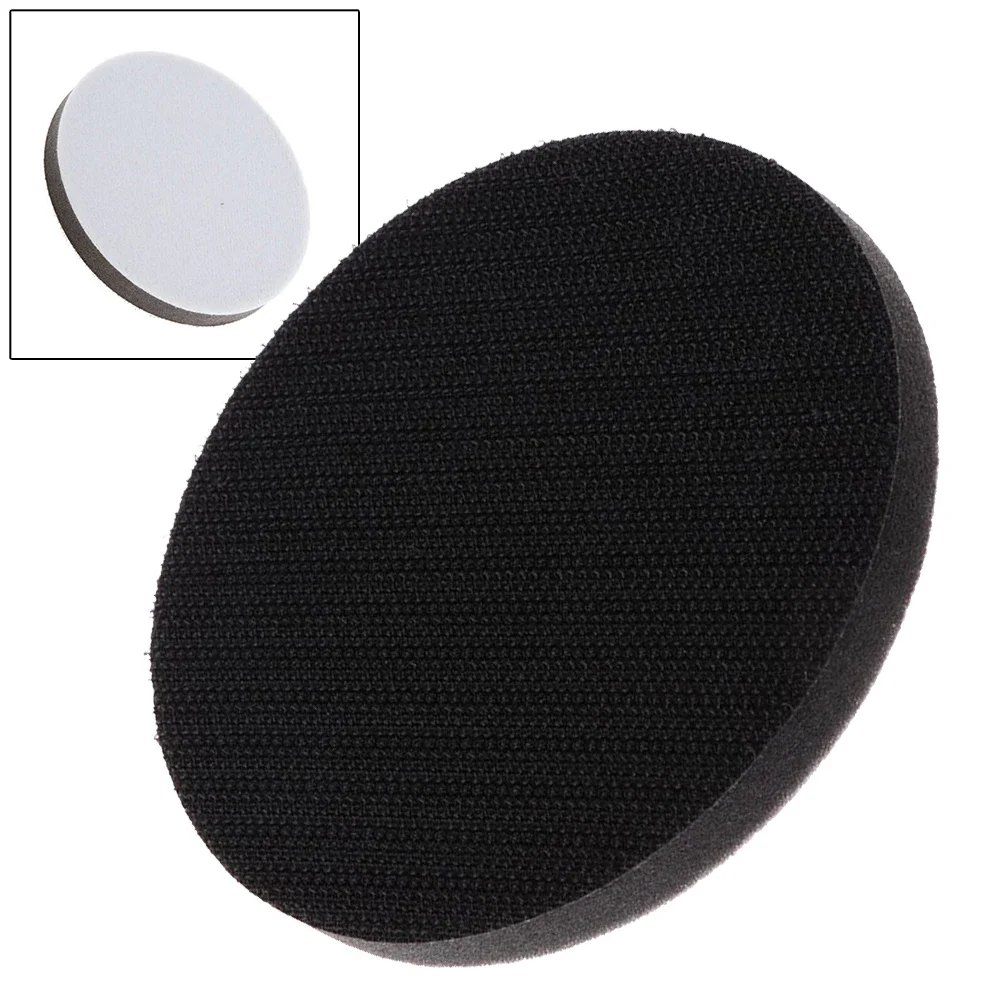 

5 Inch Soft Sponge Interface Pads 125mm Sanding Pad Hook Loop Sander Discs Polishing Buffer Backing Mat Abrasive Tools