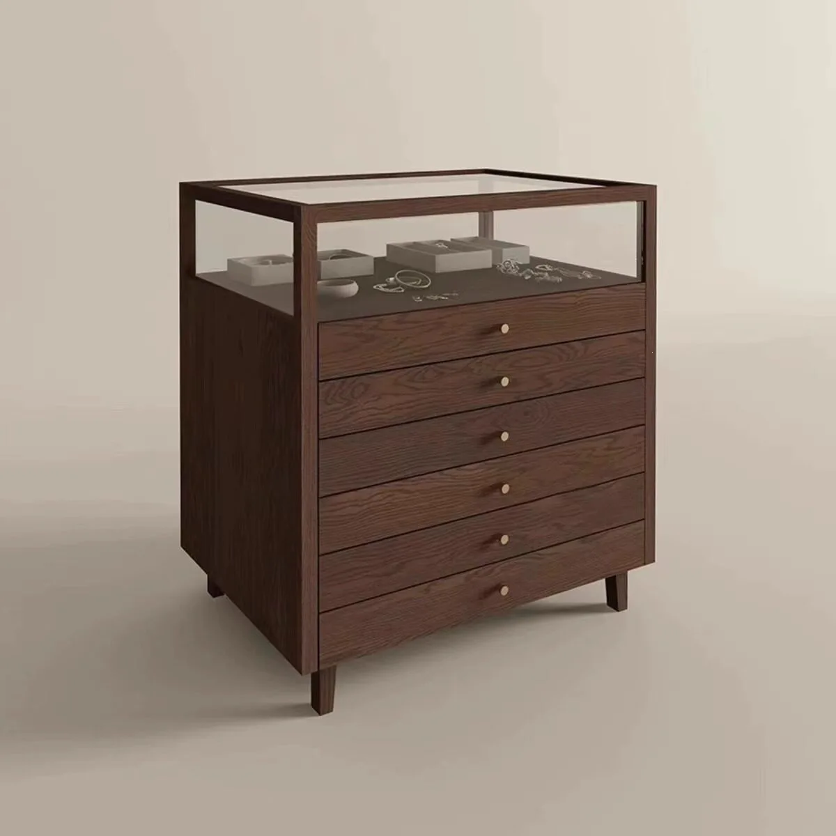 Jewelry cabinet, jewelry and eyewear display cabinet, cloakroom, dresser cabinet, glass display
