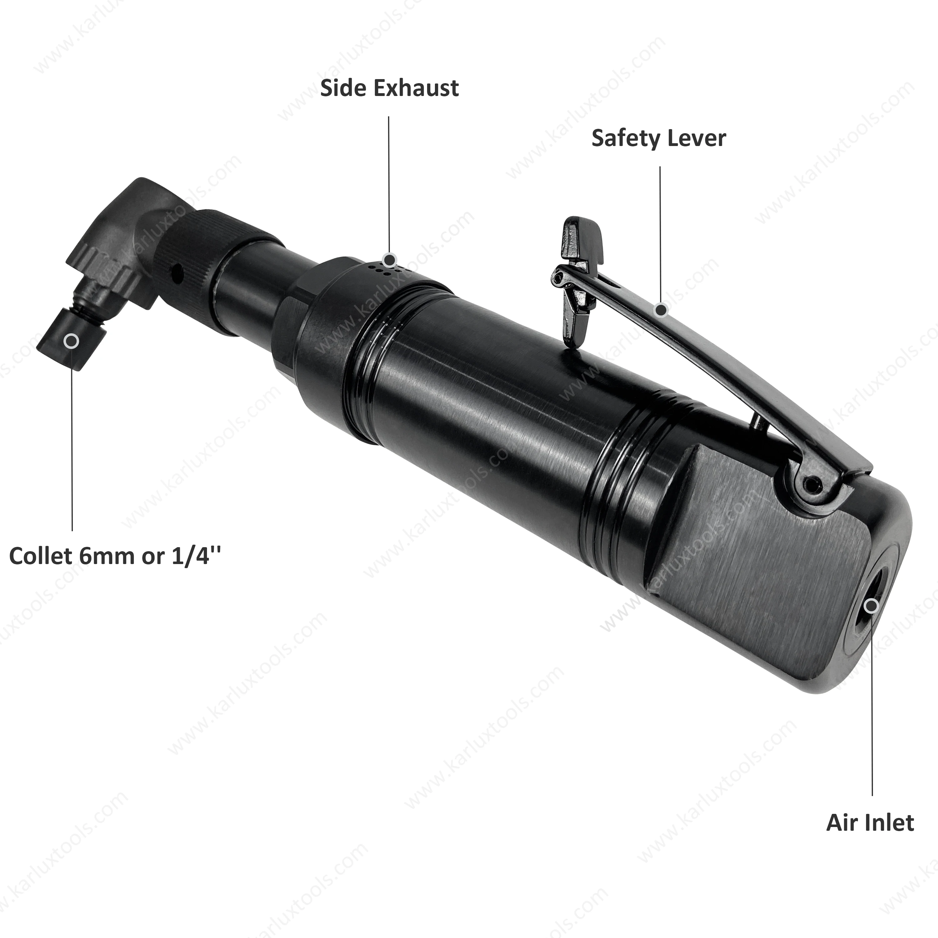 12000rpm Grinding Tool Pneumatic 1/4