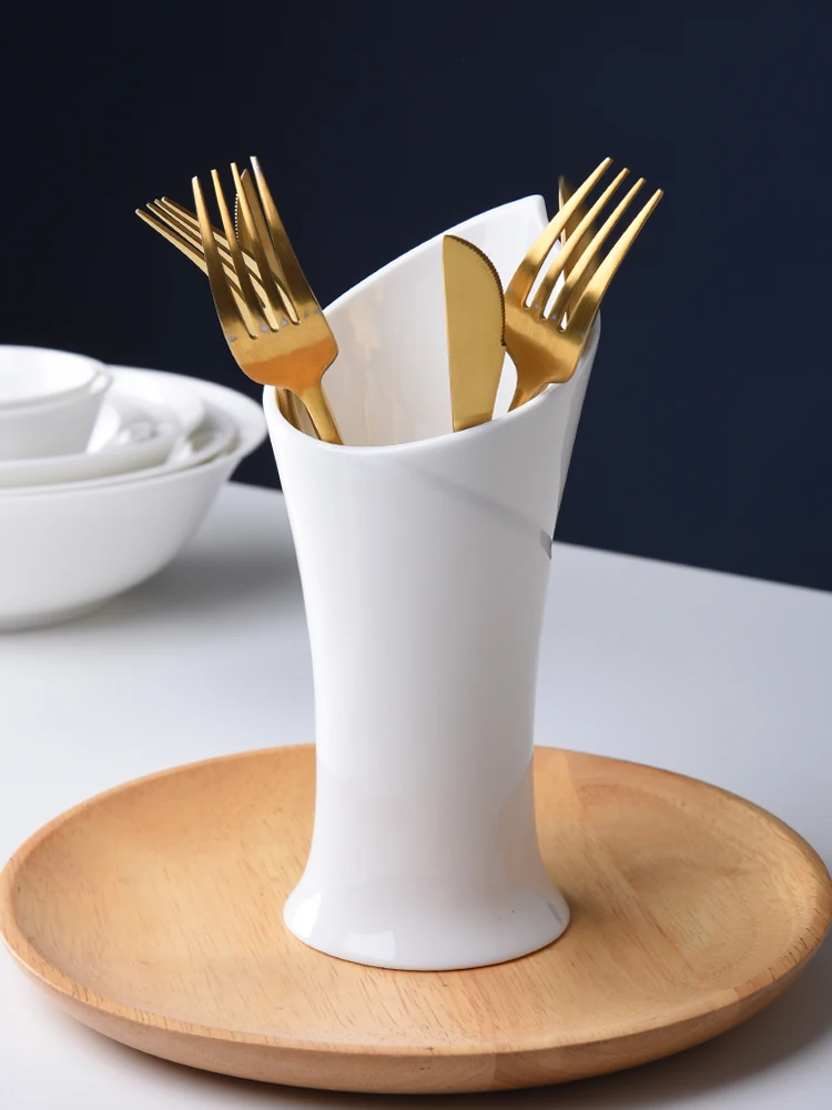 

Longmei European Sle Cerc Chopstis Holder Kitchen Drainage Chopstis Storage Box Utensils Ra Pure Color Trend