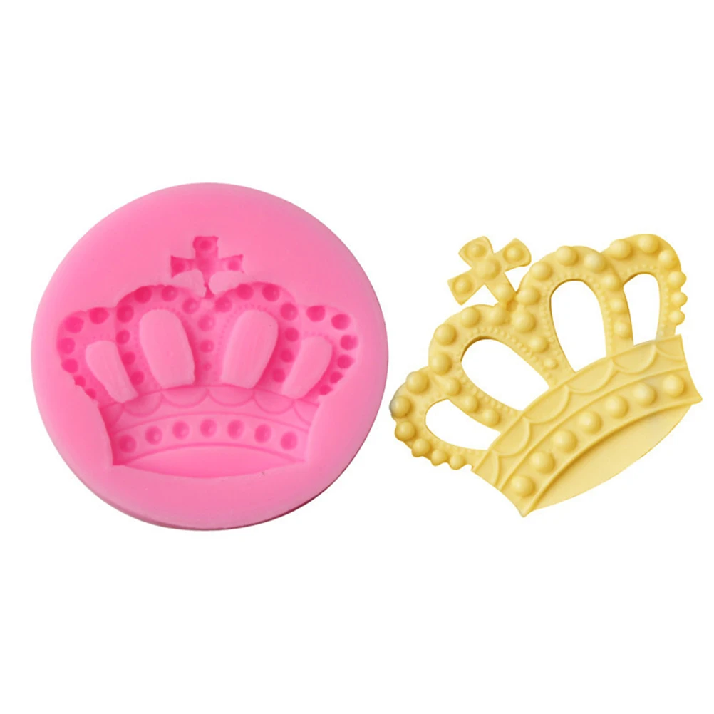 

Crown Shaped Silicone Mold for Cake Fondant DIY Baking NonStick Easy Demould Chocolate Jelly Pudding Candy Soap Making Tool