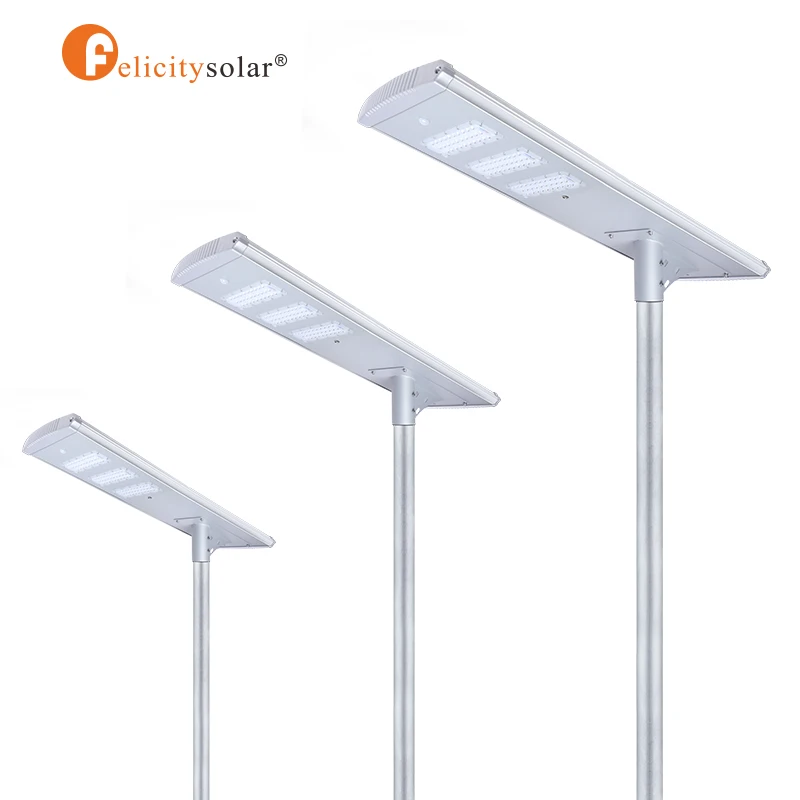 All in one integrated solar street light solar street lamps led high lumen solar street light