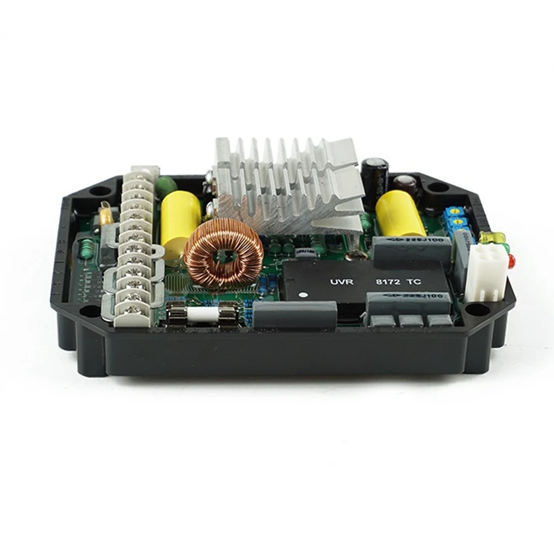 

1 Piece UVR6 Automatic Voltage Regulator Black Single/Three-Phase Regulator For Mecc Alte Generator Diesel Genset Parts