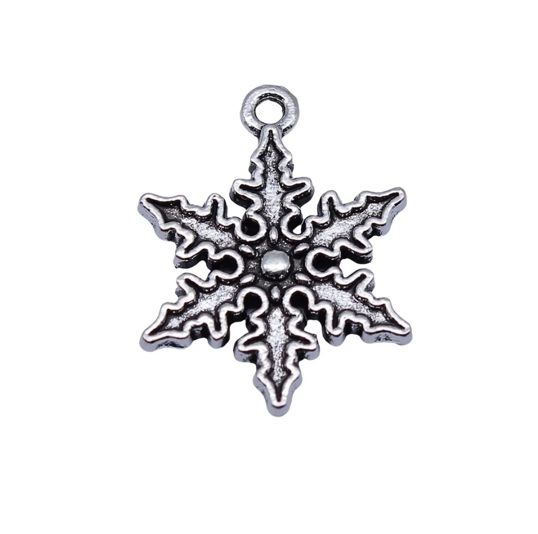 

10pcs 25x19mm Zinc alloy metal tibetan silver plated charm T1362 for jewelry making