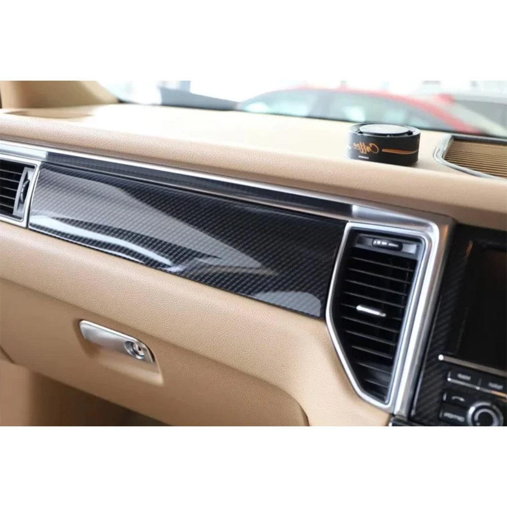 Car Interior Trim Accessories ABS Stickers For Porsche Macan 2014-2017 Right Hand Drive  Auto Styling Moldings