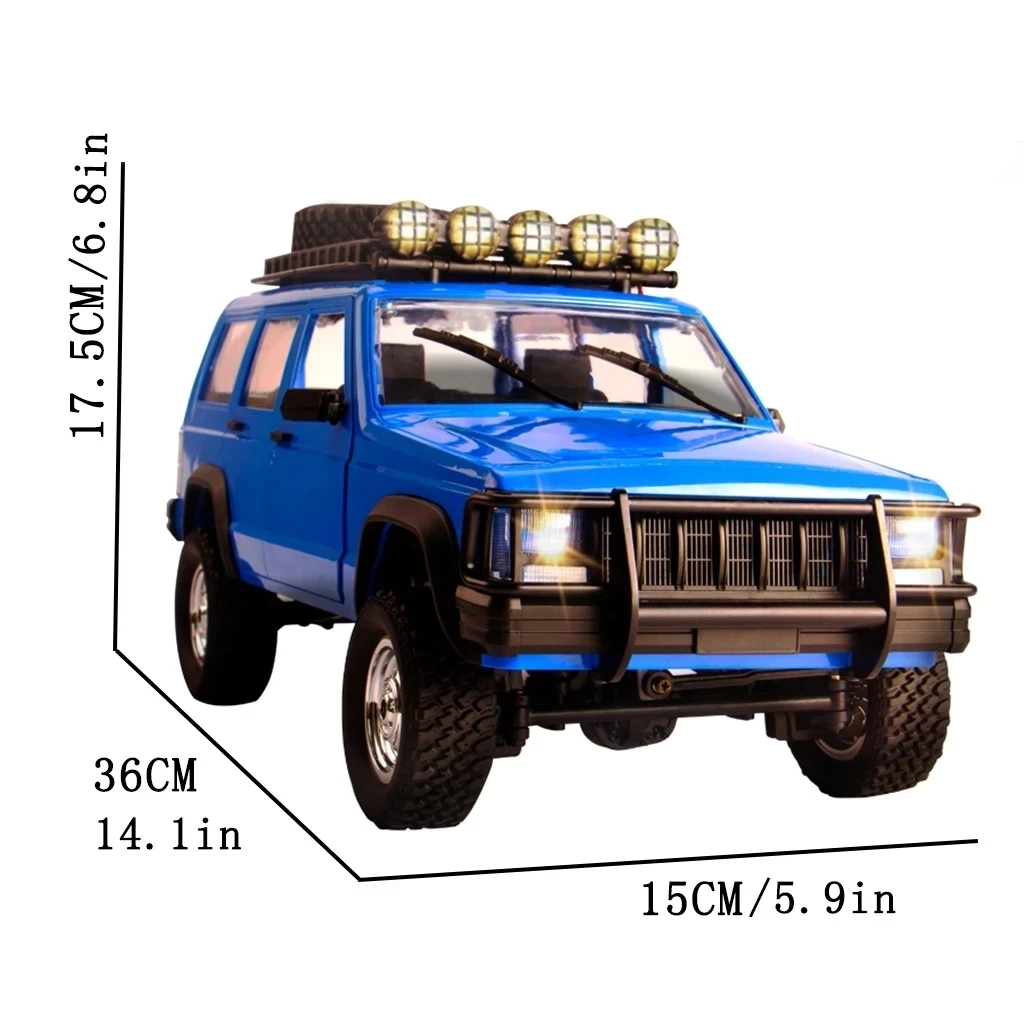 リトマス 1/12 MN78 RC Car 4WD Off-road Climbing Vehicle 4x4 2.4G