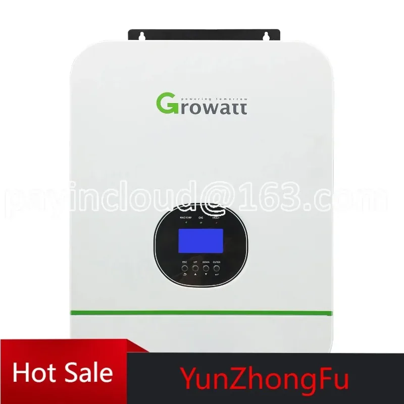 

Growatt 3KW 5KW 48V Hybrid Inverters 3 Phase Solar with 80Amp MPPT Inside SPF 3000TL LVM