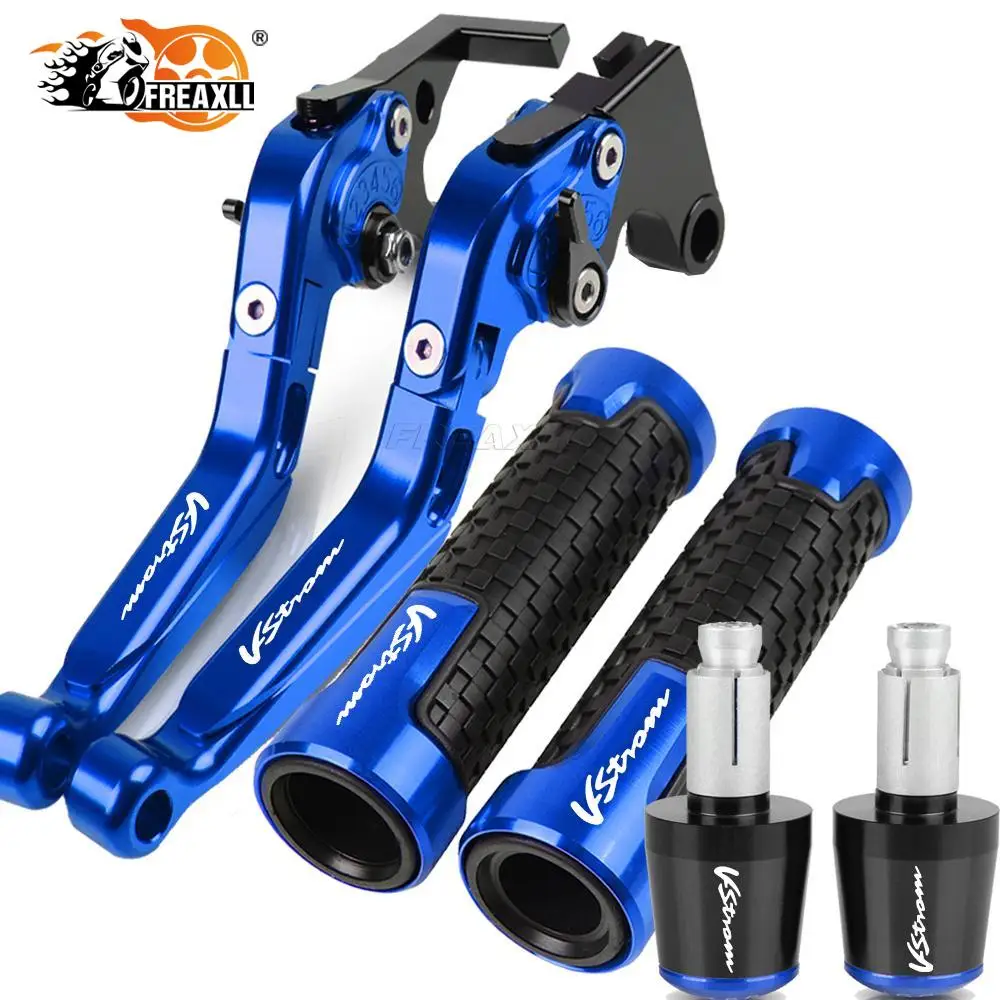 

For SUZUKI DL650 VSTROM 2011 2012 2013 2014 2015 2016 2017 2018 Motorcycle V-STROM brake Clutch Levers Handlebar Grips Accessory