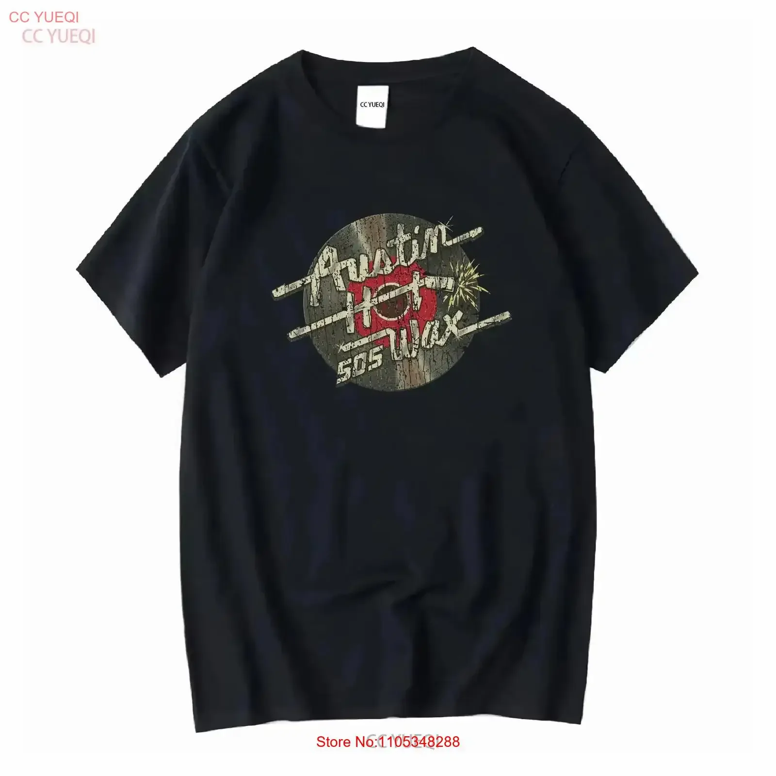Death Proof Movie Austin Hot Wax 505 Radio T shirt vintage Washed designer clothes Casual Stylish streetwear vintage Washed
