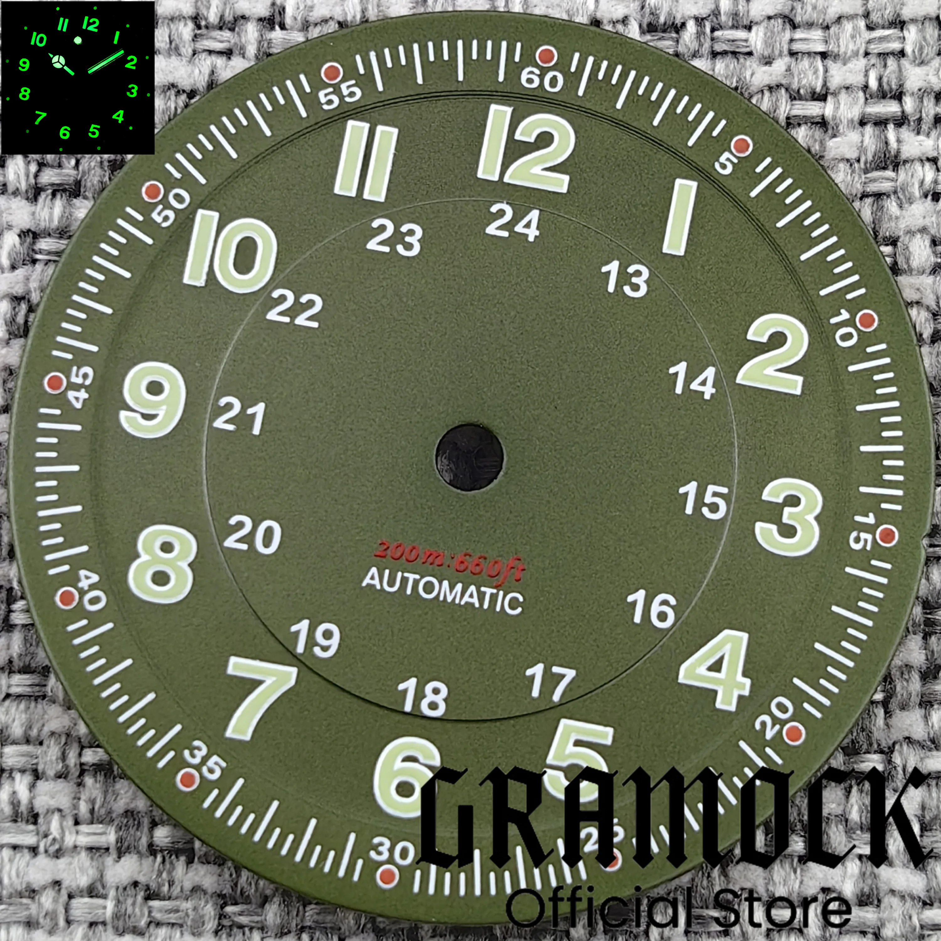 GRAMOCK Classics 滅菌 29 ミリメートルパ - Luxury Watch With Green Dial のレビューと価格