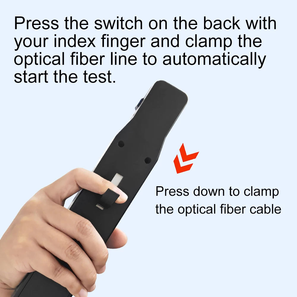 OFI Active Optical Identifier Fiber Cable Tester Traffic Detector With Power Meter Visual Fault Locator 10Mw