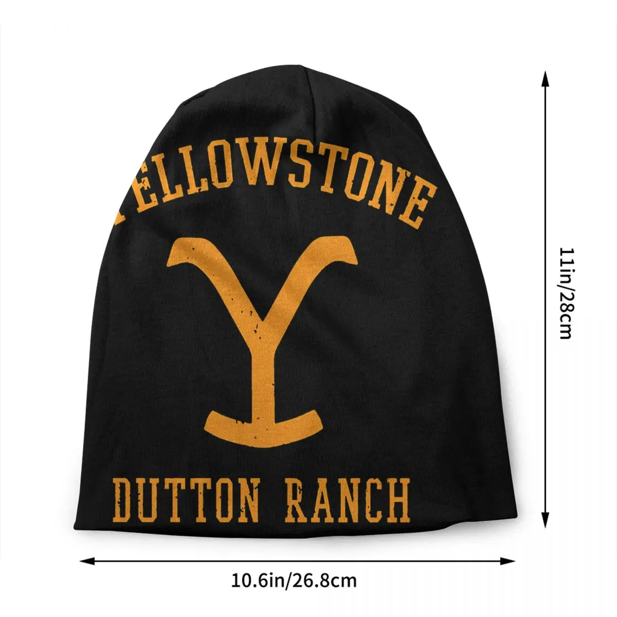Dutton Ranch Yellowstone Logo Bonnet Hats Hip Hop Knit Hat For Women Men Winter Warm Skullies Beanies Caps