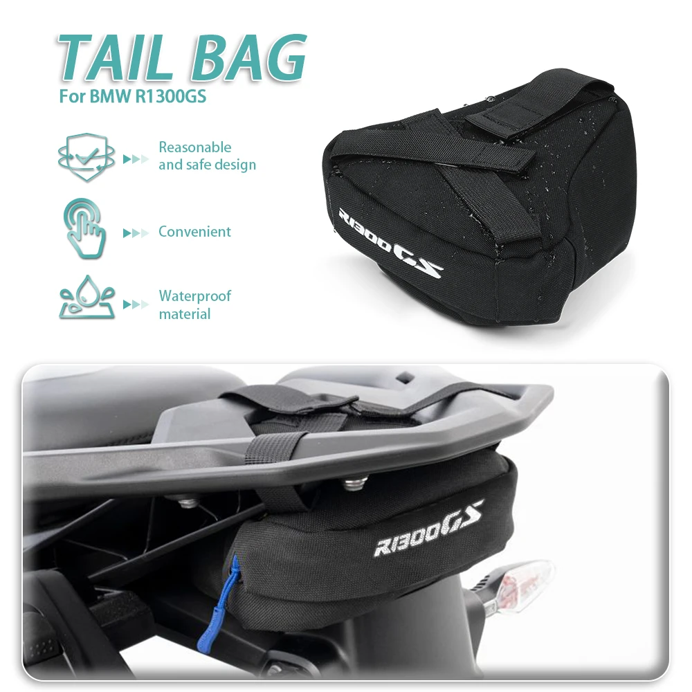 

Travel Storage Tool Bag Luggage Rack Bags For BMW R1300GS GS 1300 2023 2024 Tail Light Top Waterproof Bag Motorcycle Accessories