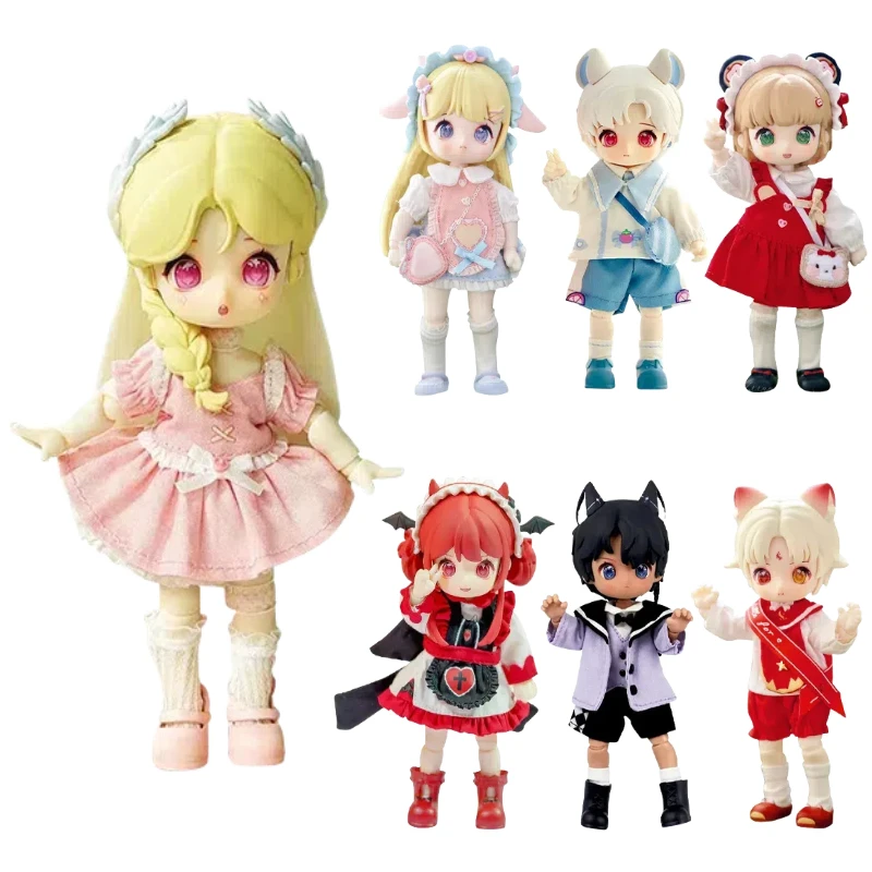 

Nagi 2, обмен, студенческая серия, Bjd, слепая коробка, аниме, периферийные устройства, совместная подвижная фигурка, кавайное украшение для рабочего стола, игрушка в подарок