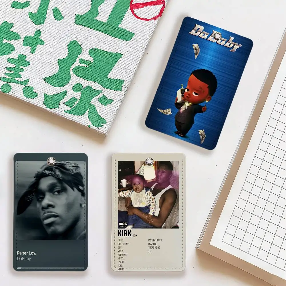 

RAPPER DaBaby album Card Holder Credit Card & ID Organizer for Men & Women, Cute Wallet, Everyday Accessory, Playful Accessory