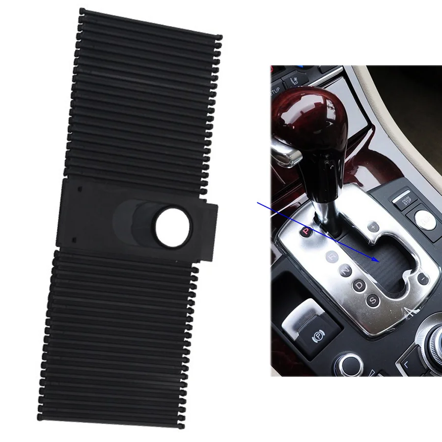 

1Pc Dust Proof Transmission Gear Shift Selector Console Blind Lever Cover Cap For Audi A8 S8 4E Quattro LHD/RHD 4E1713187A