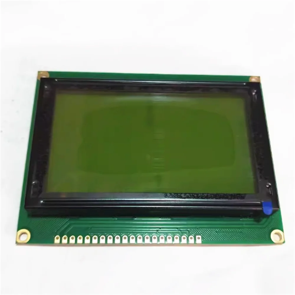 JHD12864E 622M9 LCD screen with yellow and green display without font library