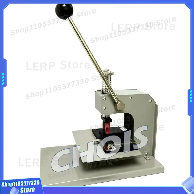 Heavy Duty Metal Desktop Slot Puncher Custom Hole Size Industrial Paper Perforator Tool for Office School Craft DIY Project