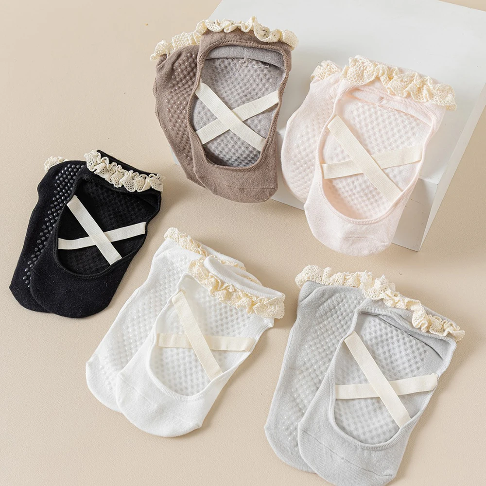 Niedliche Spitzen-Pilates-Sock – Pilates Yoga Hose Bewertung und Preis