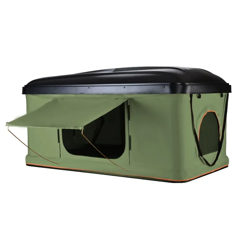 

Pop-up outdoor roof tent Camping box Abs automatic hard shell roof tent