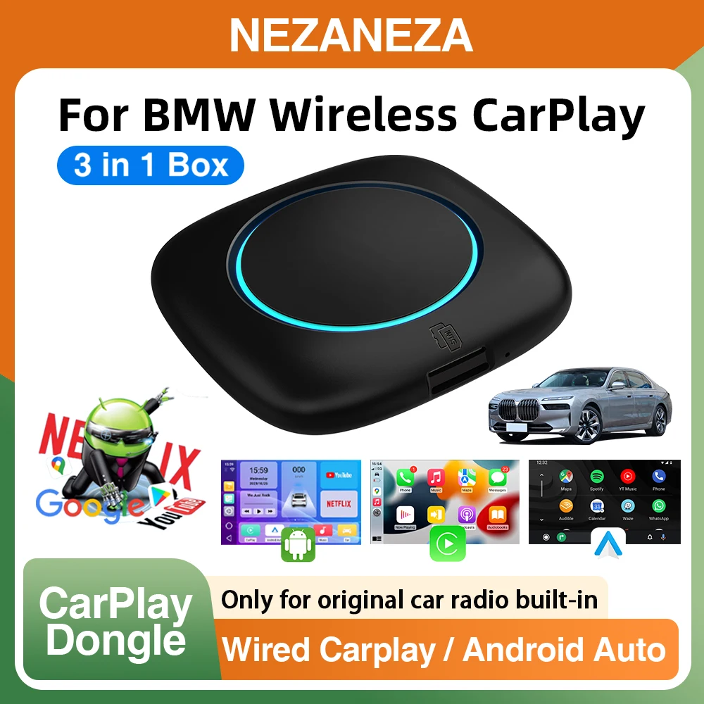 3IN1 Wireless Carpl… - image