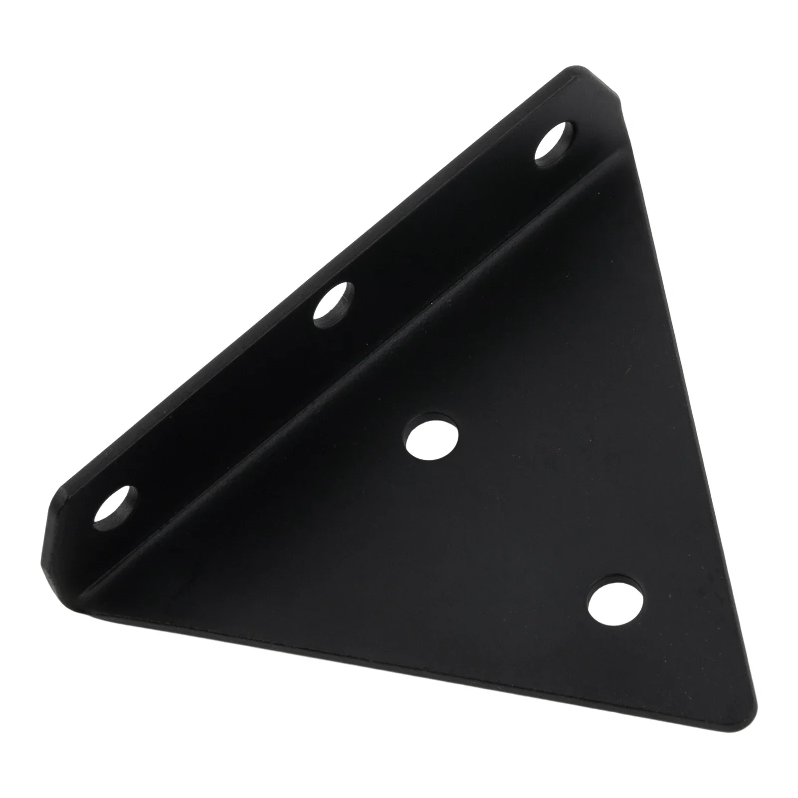 Suporte triangular de parede, prateleira, suporte de perna tripla, ângulo reto, partição fixa, móveis de mesa de ferro