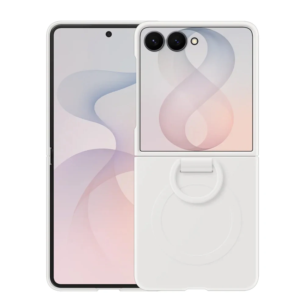 Oryginalne etui Samsung do Galaxy Z Flip8 z silikonowym pierścieniem i magnesem, ochronne etui na smartfon, łatwe do przenoszenia EF-EF776 — zdjęcie produktu 6
