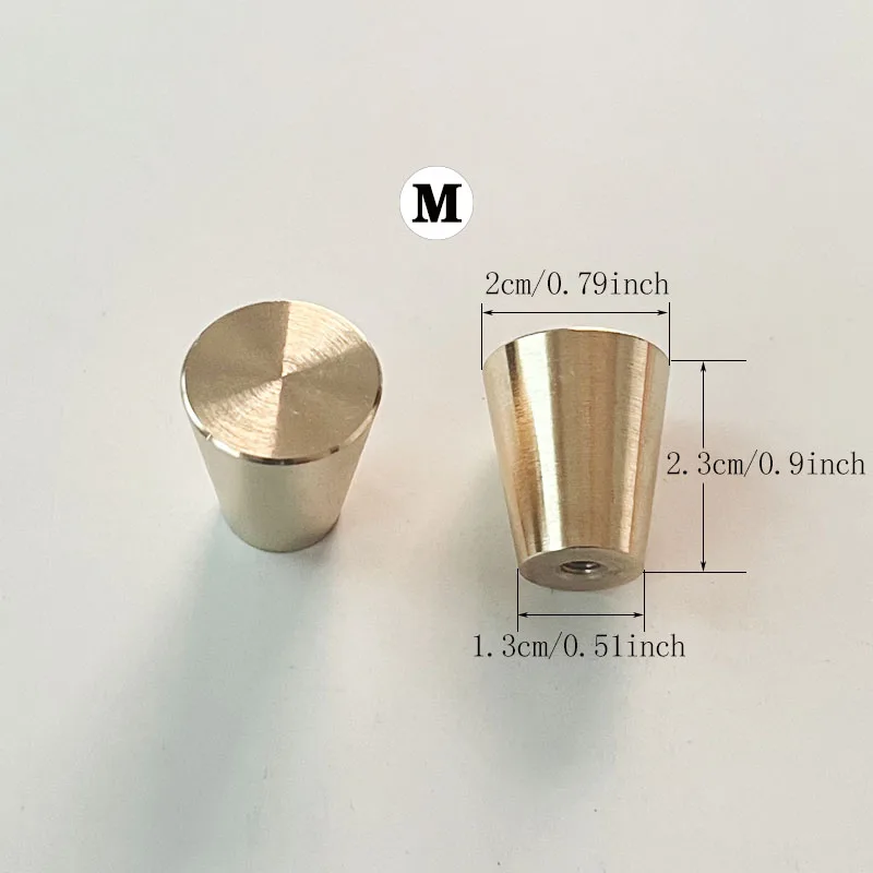 Z litego mosiądzu czysta miedź szuflada szafki gałki do komody gałki, nowoczesne modne miedziane gałki meblowe, złote gałki do szafki kuchenne
