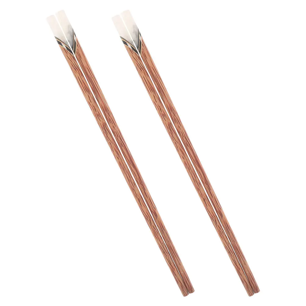 

Reusable Wooden Chopsticks Natural Wood Noodle Eating Utensils For Home Restaurant Kitchen Storage Use Dishwasher Safe